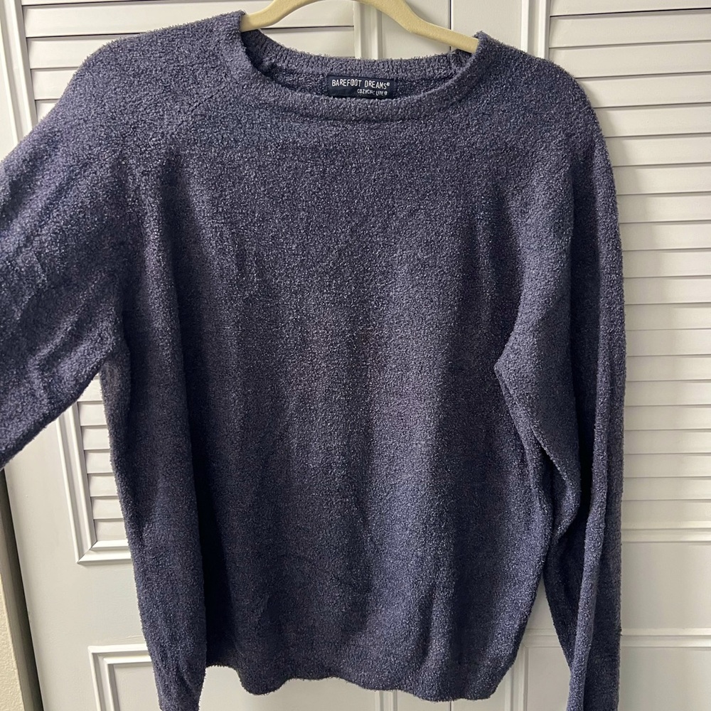 Barefoot Dreams CozyChic Lite Navy Pullover